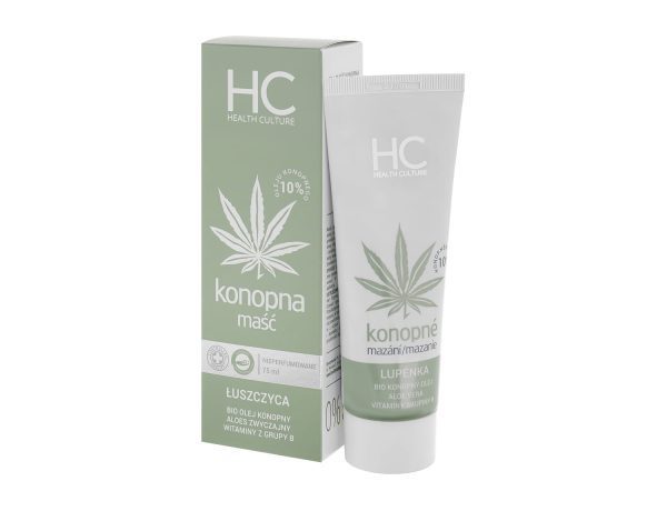 Medicprogress krem/maść na Łuszczycę i AZS 75ml MedicProgress krem konopny HC do skóry wymagającej — opakowanie 75 ml