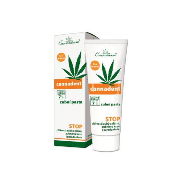 Cannadent pasta do zębów bez fluoru i triclosanu: tubka 75 g, naturalna formuła