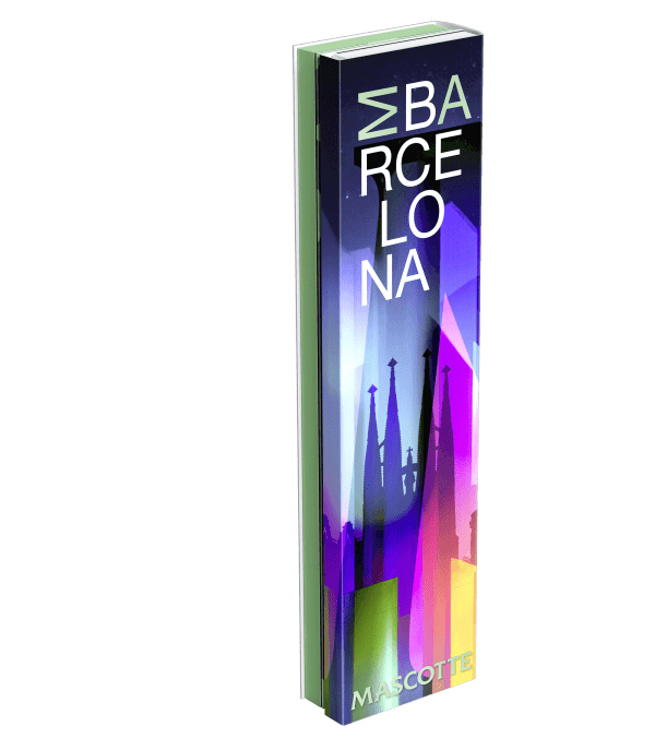 Bibułki z filterkami Mascotte Slim Size Magnetic CITY LIGHTS - Bibułki Bibułki z filterkami Mascotte Slim Size Magnetic CITY LIGHTS - Bibułki