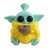Silikon Bongo Baby Yoda Gelb Star Wars - Silikon