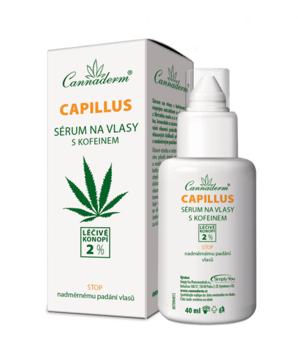 Serum do włosów i skóry głowy z kofeiną Capillus 40ml - Serum