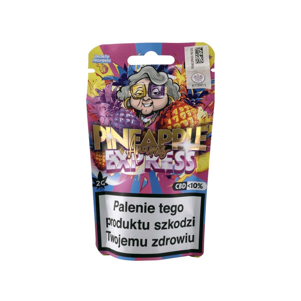 Susz Pineapple Express 2 g Babcia Marysia - opakowanie produktu