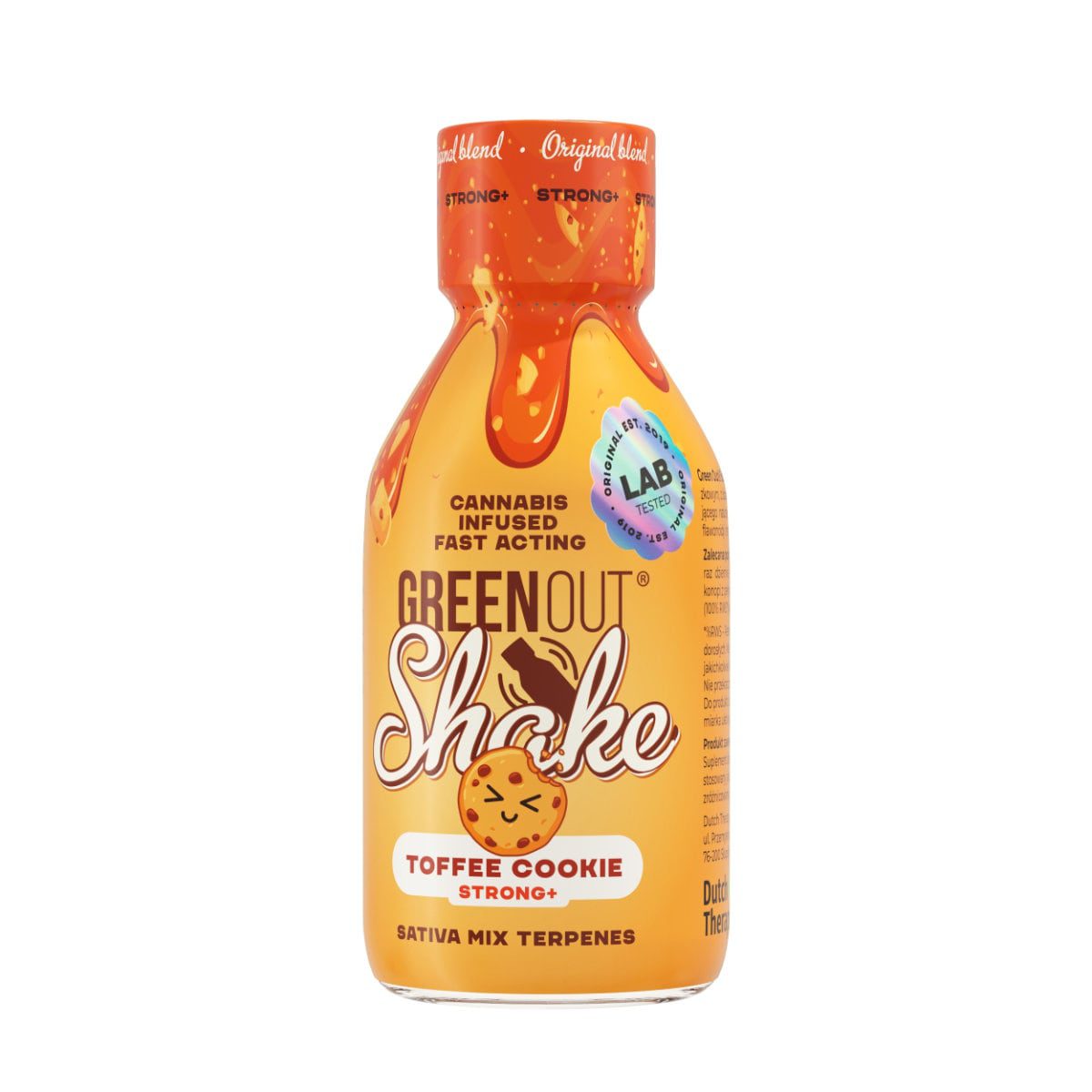 Cannabis Shot Green Out® Shake, Toffee Cookie Dutch Therapy — Hauptbild