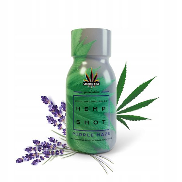 Hemp Shot PURPLE HAZE 440mg | Cannabis Boys Hemp Shot PURPLE HAZE 440mg | Cannabis Boys