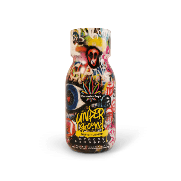 Hanf Shot Strong Underground (Zitrone-Ananas) - 600mg FS 100ml