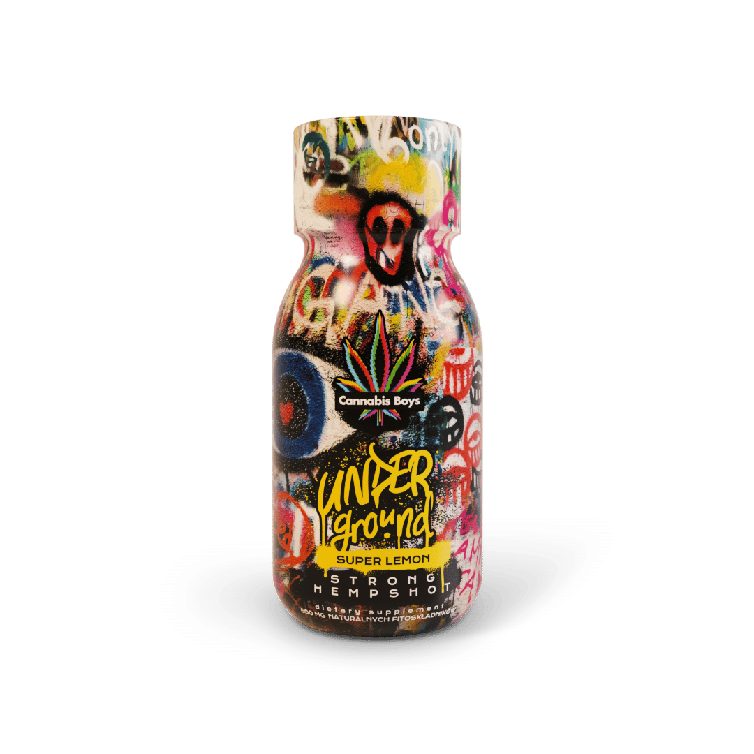 Hemp Shot Strong Underground (cytryna-ananas) - 600mg FS 100ml