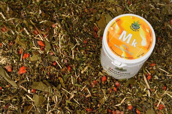 Naturalna Herbata kannabidiol Premium - Moc Skupienia i Koncentracji 100% bez do Herbata konopna Moc Skupienia 50 g: susz z miłorzębem, żeń-szeniem, zieloną herbatą i Gotu Kola