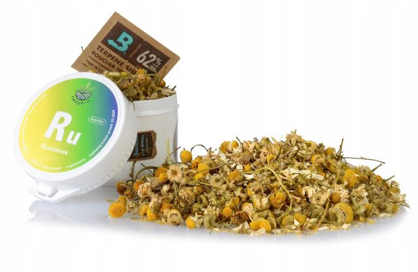 Rumianek susz aromaterapia – Matricaria chamomilla 8 g, kwiaty w opakowaniu
