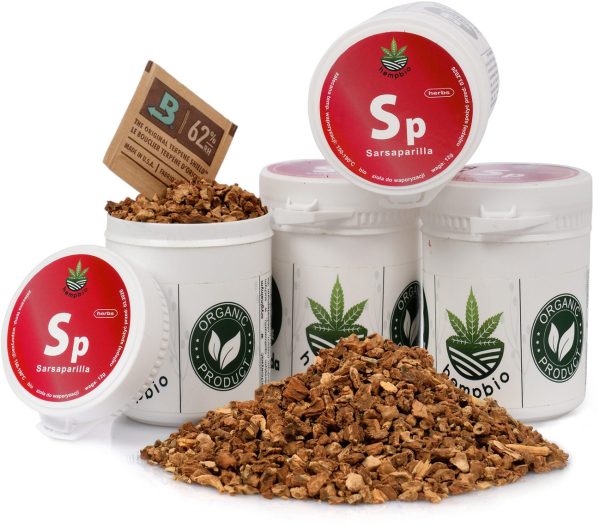 SARSAPARILLA do aromaterapii susz zioła odtrucie cholesterol popęd seksualny Susz z korzenia sarsaparilli: ujęcie z bliska, tradycyjne zioło