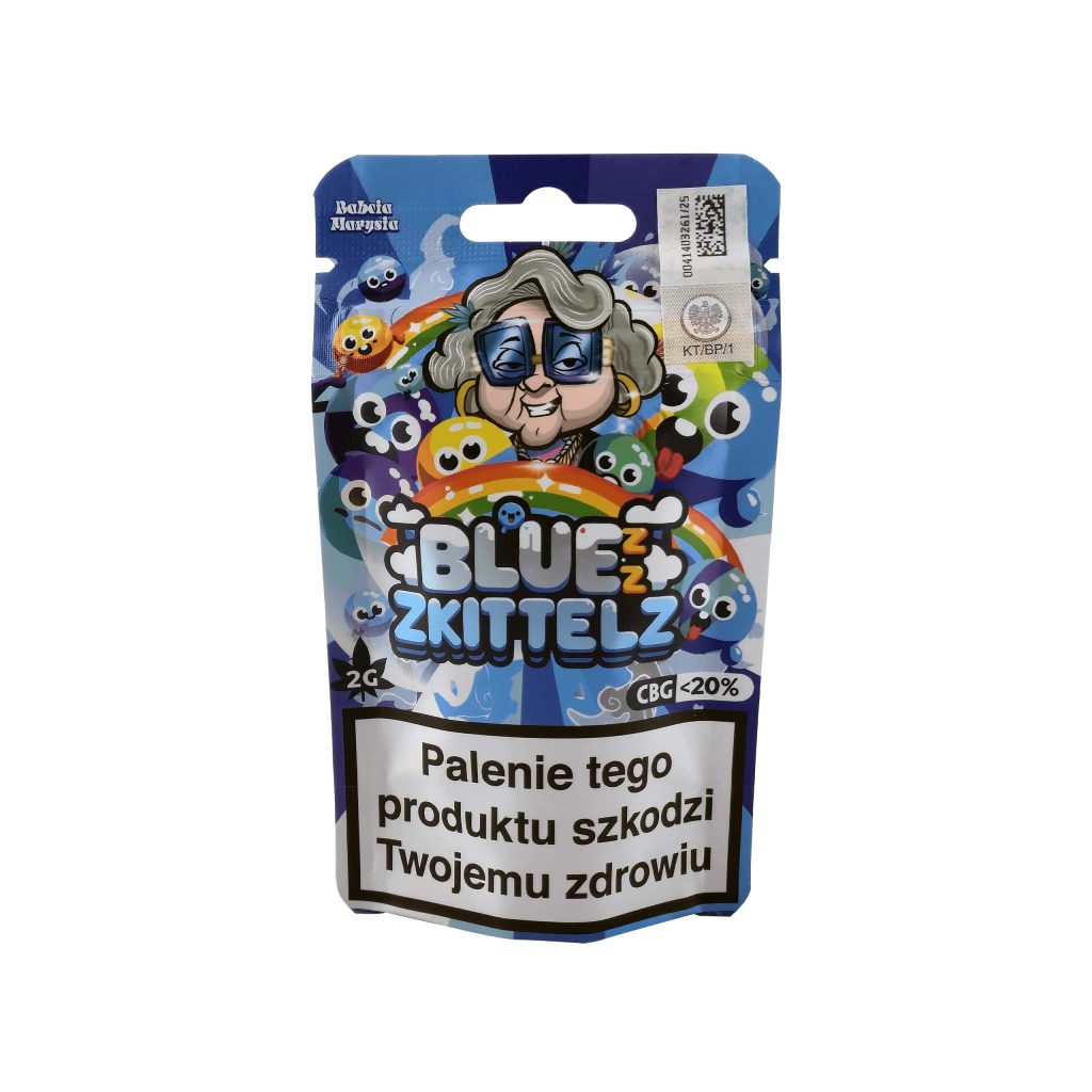 Susz Blue Zkittelz 2 g Babcia Marysia - zamknięte opakowanie doypack