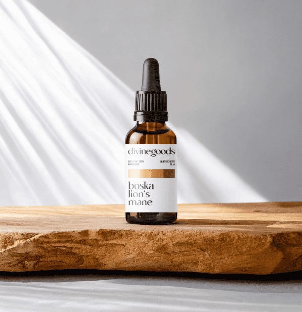 Unikalna Polska - Boska Lion’s Mane Ekstrakt z soplówki jeżowatej Divine Goods Krople 50ml - Krople