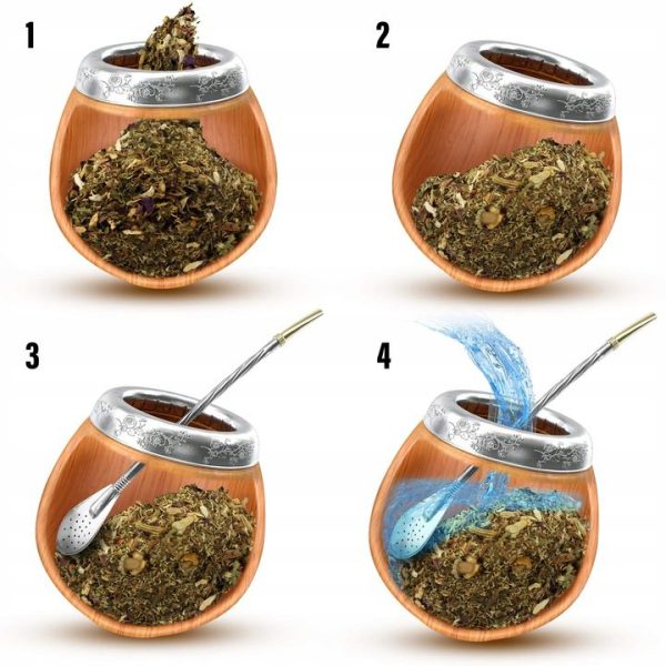 Yerba Mate Yaguar Energia Guarana 0,5kg Yaguar Energia Guarana: yerba mate brazylijska, ujęcie boczne opakowania