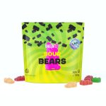Żelki konopne Green Out Sour Bears - opakowanie 130 g kwaśnych żelek