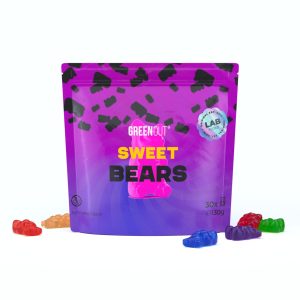 Promocje Żelki Green Out® Sweet Bears — zdjęcie główne — naturalny produkt konopny ubucha.pl, suplement i produkt konopny dostępny w