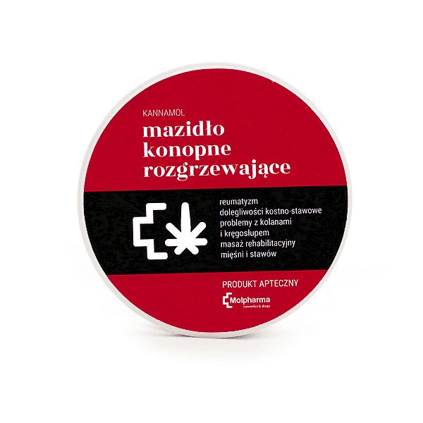 Wärmende Salbe 100ml Hanf-Cannamol KANNAMOL wärmendes Hanf-Balsam Molpharma — 100 ml Verpackung mit Eukalyptus