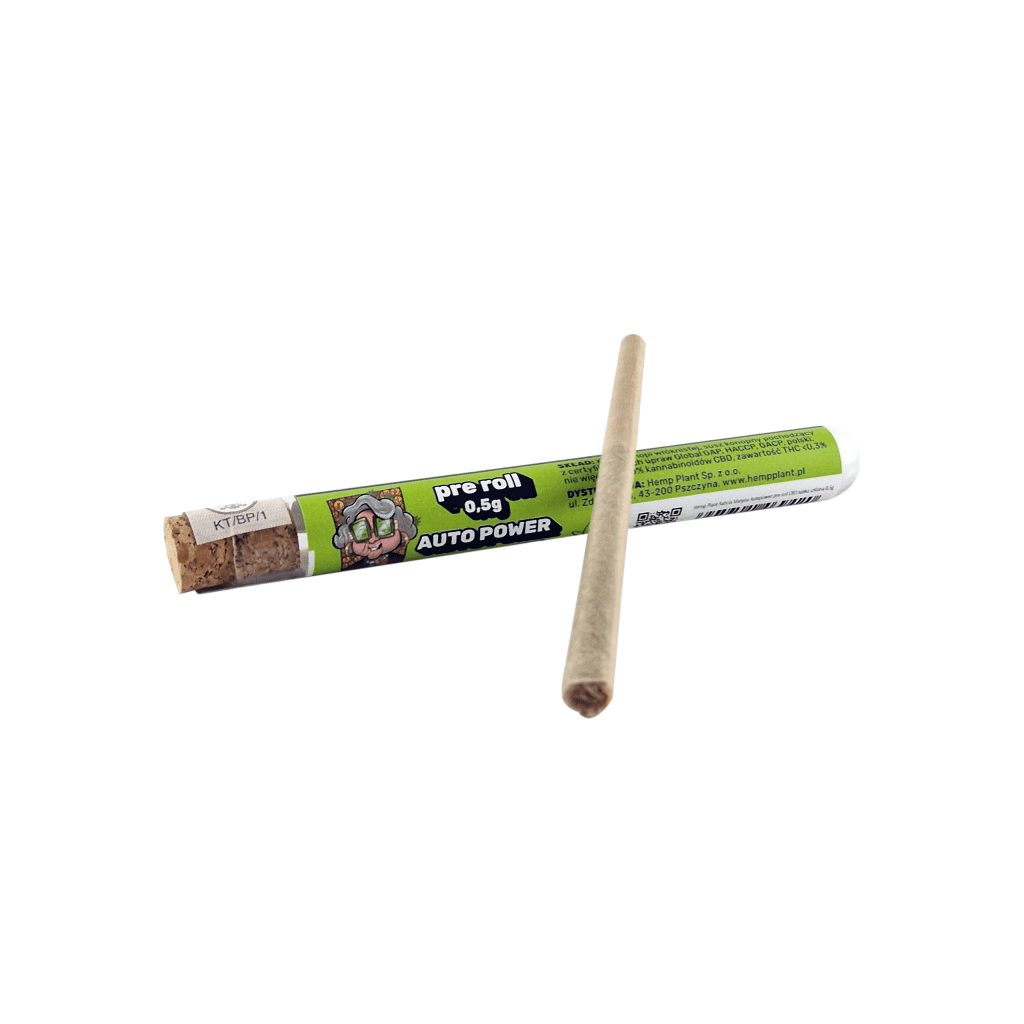 Bestsellery Babcia Marysia AutoPower - gotowy preroll konopny 0,5 g w opakowaniu jednostkowym