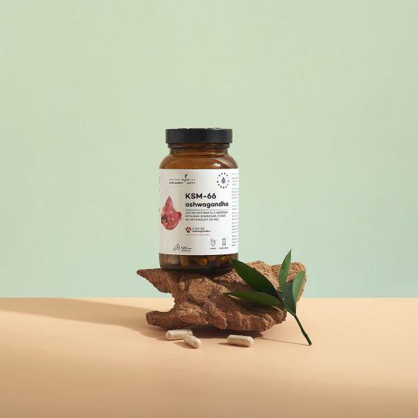 Ashwagandha, KSM-66 Root 200 mg, 120 capsules - Plant extracts