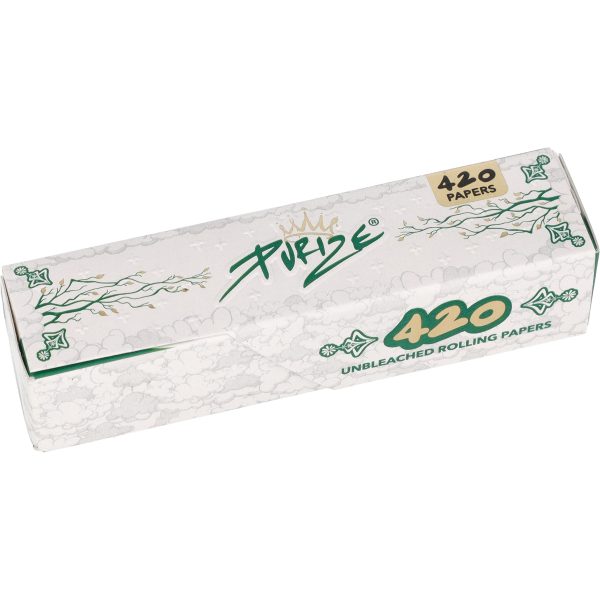 Bibułki Purize 420 King Size Slim 420 szt. - Bibułki