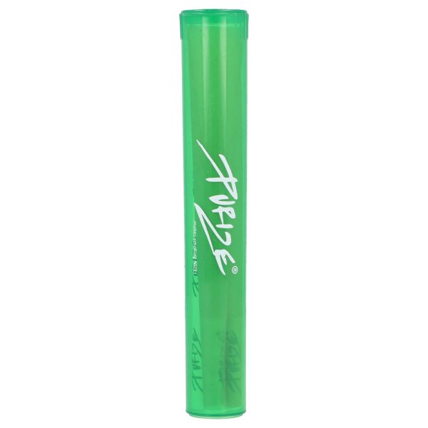 Bletki Purize Pre-Rolled Cones 2 szt. w Joint Tubie Purize Joint Tube - zielona plastikowa tuba z zakrętką na dwa gotowe stożki