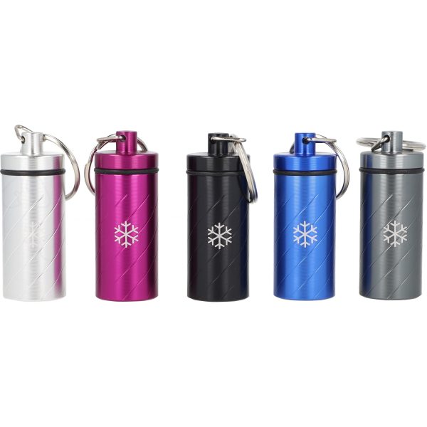 Buteleczka do tabaki SNOW Waves z łyżeczką teleskopową - Tabaka