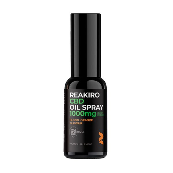 Spray Cannabidiol 1000 mg Blutorange 30 ml – Flasche Reakiro