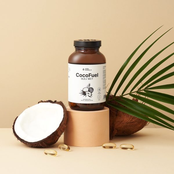 Kapsułki Coco Fuel MCT 2000 mg: ujęcie etykiety