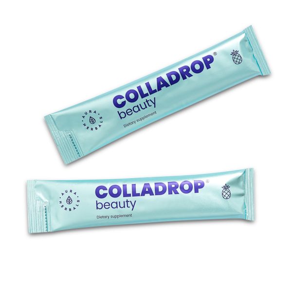 Colladrop® Beauty, HMG™ Kollagen 10000 mg, Ananas, Beutel 30 Stk. - Kollagen Colladrop® Beauty, HMG™ Kollagen 10000 mg, Ananas, Beutel 30 Stk. - Kollagen