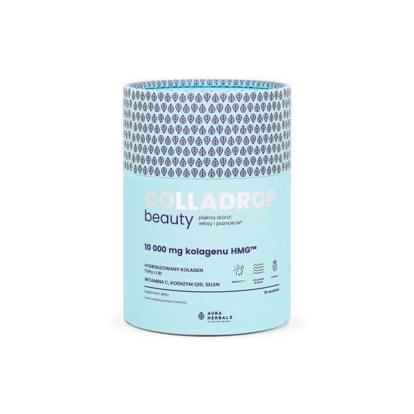 Colladrop® Beauty, HMG™ Kollagen 10000 mg, Ananas, Beutel 30 Stk. - Kollagen Colladrop® Beauty, HMG™ Kollagen 10000 mg, Ananas, Beutel 30 Stk. - Kollagen