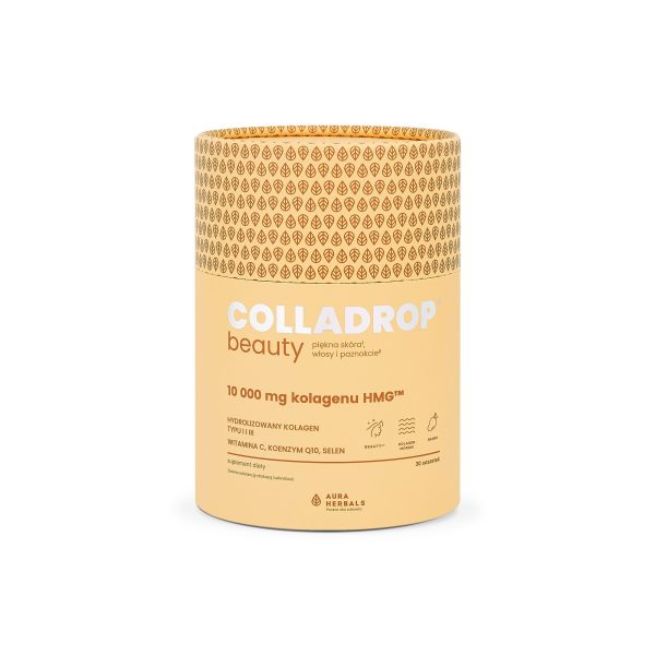 Colladrop® Beauty, collagen HMG™ 10000 mg, mango, 30 sachets - Collagen