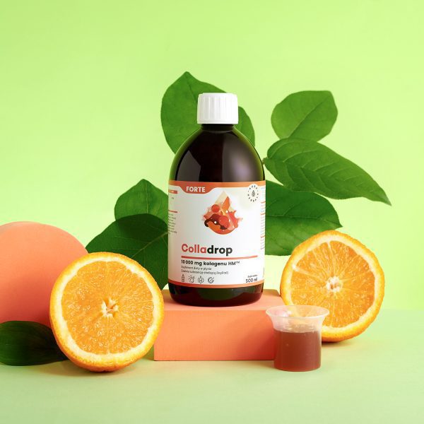Colladrop Forte, marine collagen 10000 mg, liquid 500 ml - Collagen