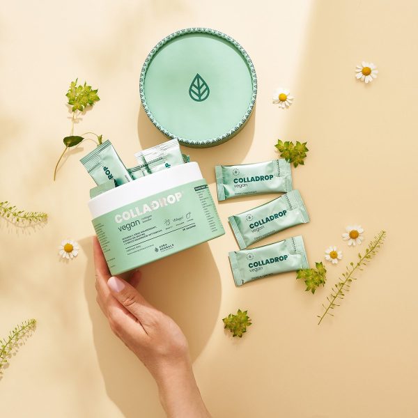 Colladrop® Vegan, Kollagen-Booster Vollagen® 2000 mg, Beutel 30 Stk. - Kollagen
