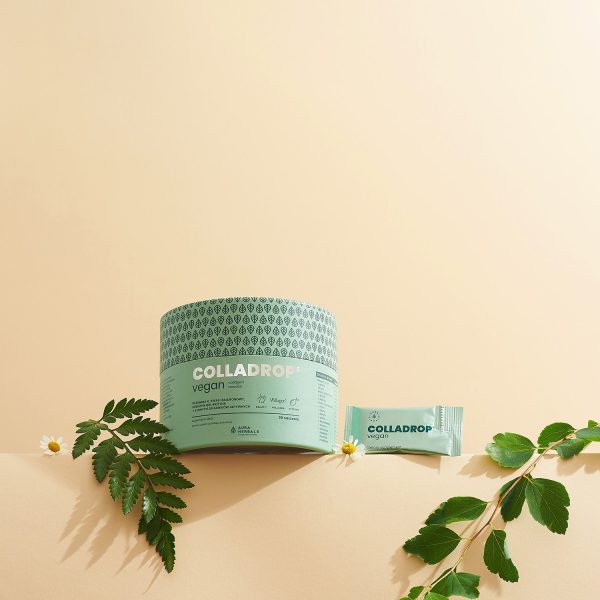 Colladrop® Vegan, Kollagen-Booster Vollagen® 2000 mg, Beutel 30 Stk. - Kollagen
