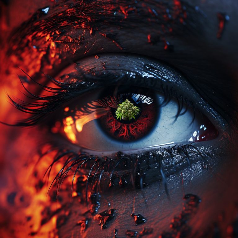 Czerwone oczy po konopiach? - Porady praktyczne