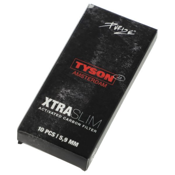Filtry węglowe Purize x Tyson 2.0 XTRA Slim 10 szt. - Filtry