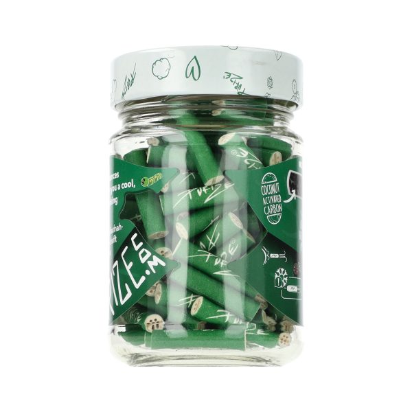 Purize XTRA Slim GREEN activated carbon filters 100 pcs. diameter 6 mm - Filters