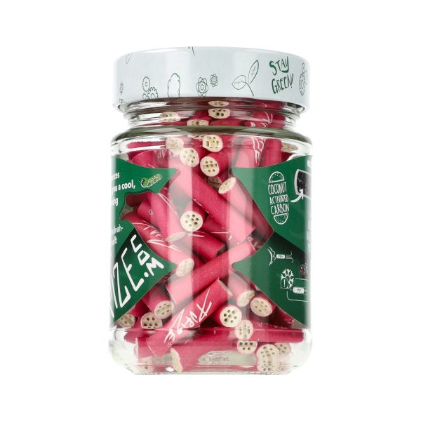 Filtry z aktywnym węglem Purize XTRA Slim PINK 100 szt. śr. 6 mm - Filtry