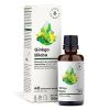 Ginkgo Biloba, ekstrakt Miłorząb Japoński 50:1 45 mg, płyn 50ml Aura Herbals Ginkgo Biloba 50:1, płyn 50 ml w szklanej buteleczce