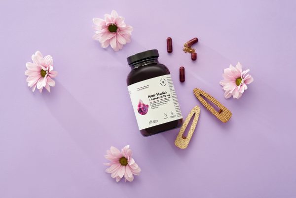 Hair Mania + keratyna 20 mg, kapsułki 120 szt. - Witaminy