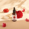 Koenzym Q10 + Witamina E, krople 30 ml Krople Q10 + E 30 ml: etykieta z dawkowaniem i bazą oliwy z oliwek