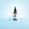 Luteina + Witamina A + DHA + Zeaksantyna, krople 30 ml Krople z ekstraktu z aksamitki i Omega-3 – buteleczka 30 ml, ujęcie z bliska