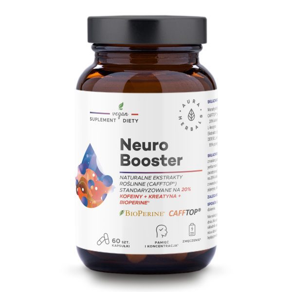 Neuro Booster, kapsułki 60 szt. - Ekstrakty roślinne