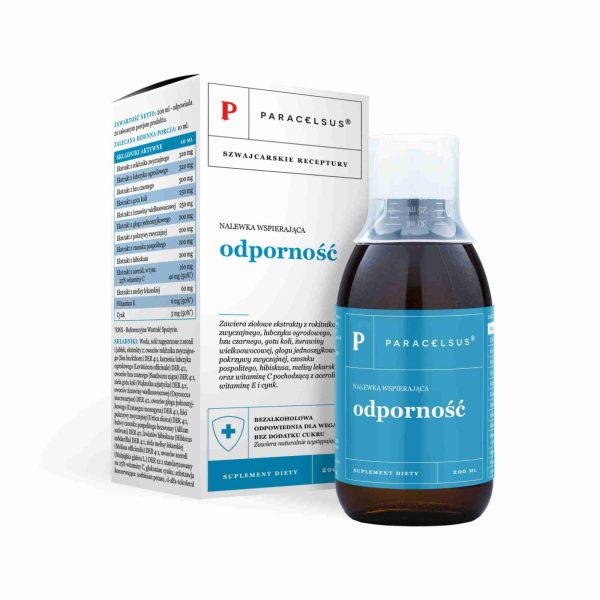 Paracelsus Odporność: ziołowa nalewka 200 ml w szklanej butelce Aura Herbals