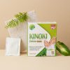 Plastry KINOKI Detox Gold: opakowanie 10 sztuk, ujęcie etykiety