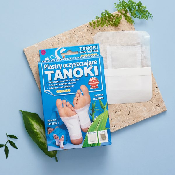Plastry Oczyszczające TANOKI, 10 szt Plastry TANOKI: opakowanie 10 sztuk, ujęcie etykiety (3)