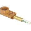 Purize Mini Pipe 2.0 with filter adapter — compact accessory
