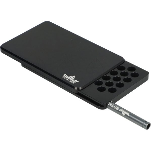 Royal Box Black Hole - Tabakiera Exclusive z rurką - Tabaka