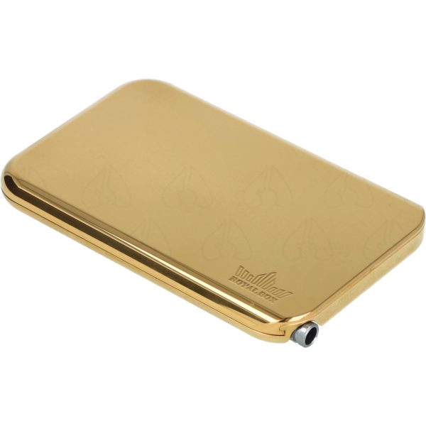 Royal Box - Dozownik tabaki Jubileuszowa Złota Edycja 24k gold - Tabaka