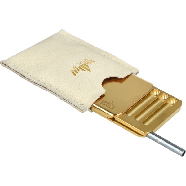 Royal Box - Dozownik tabaki Jubileuszowa Złota Edycja 24k gold - Tabaka