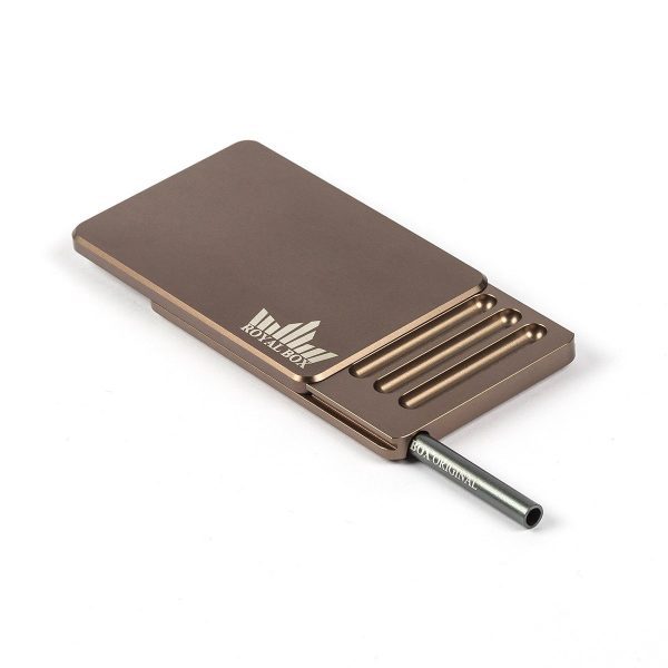 Royal Box - Dozownik tabaki z rurką Exclusive CLASSIC EDITION - Tabaka