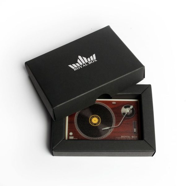 Royal Box - Dozownik tabaki z rurką i podziałką RECORD PLAYER - Tabaka